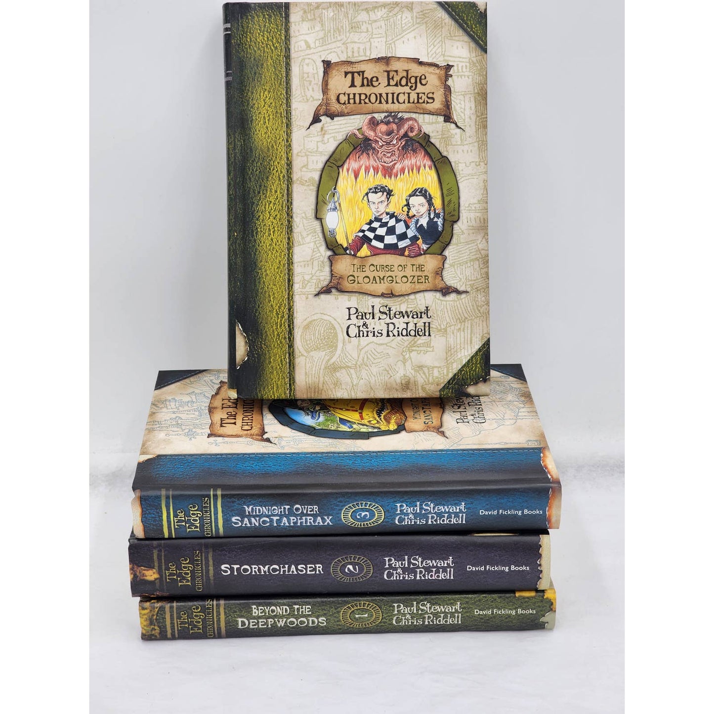The Edge Chronicles 4 Books Childrens Fantasy Magic Series By Paul Stewart