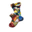 Christmas Stocking Vintage Carol Rardon Wall Hanging Decoration Colorful 13"