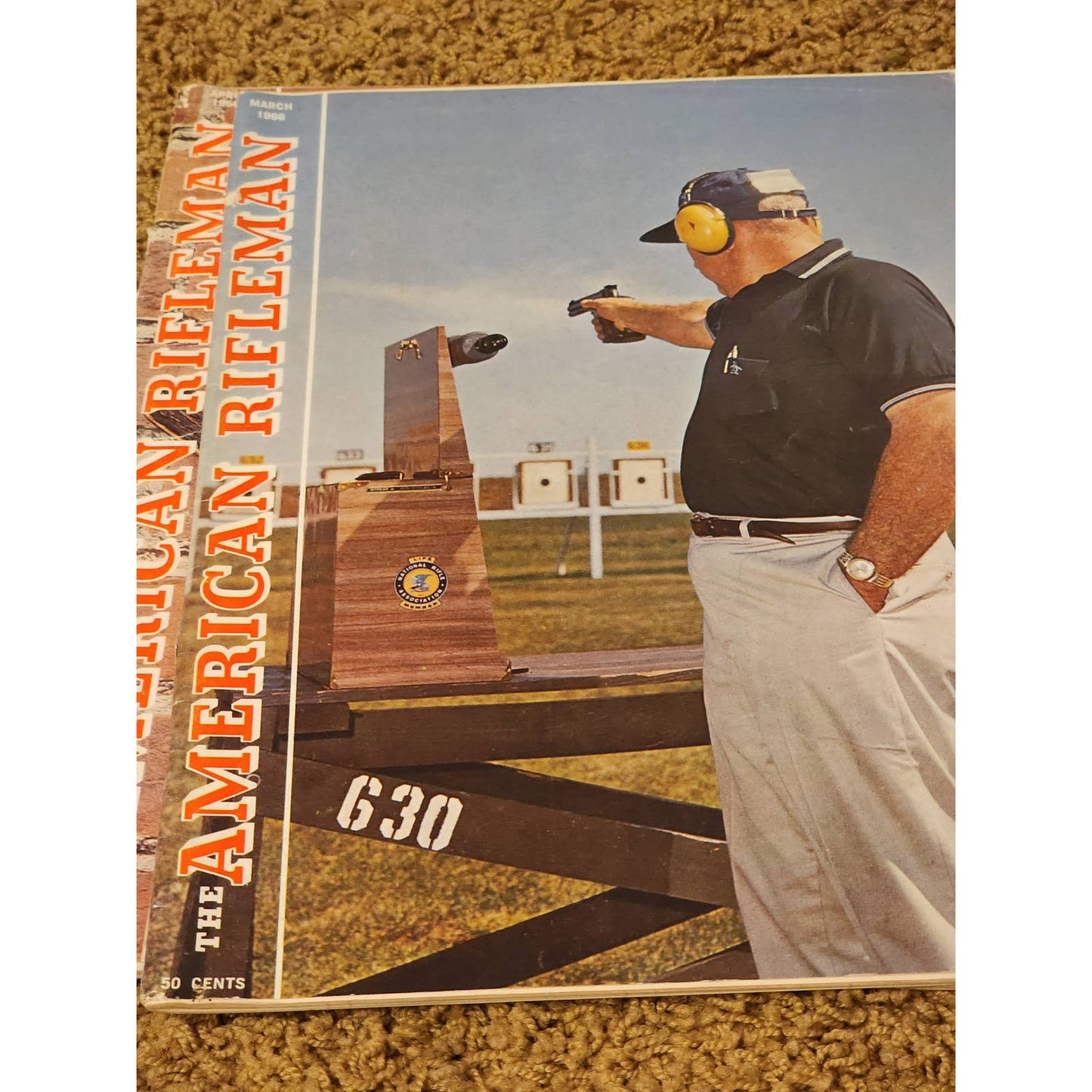 1966 The American Rifleman Magazine Lot 11 Vintage American History Hunting NRA