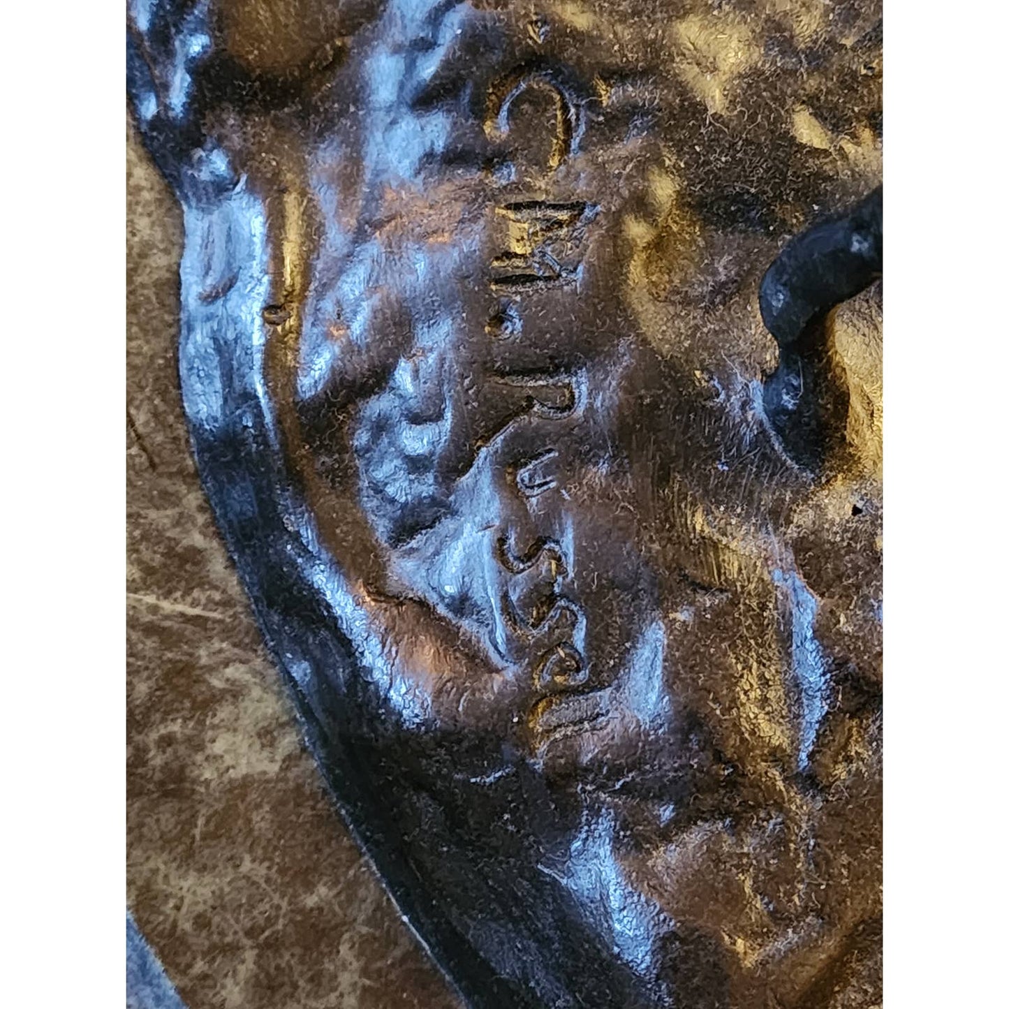 Large Stagecoach Bronze Sculpture Charles Russell Marble Base Western Art 46"