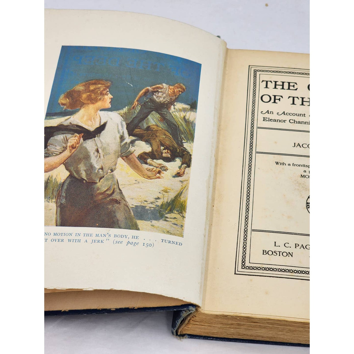 The Cradle Of The Deep By Jacob Fisher Adventure Novel Antiquarian 1912