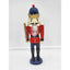 Vintage Nutcracker King Red Figurine Statue Christmas Holiday Decor 13"