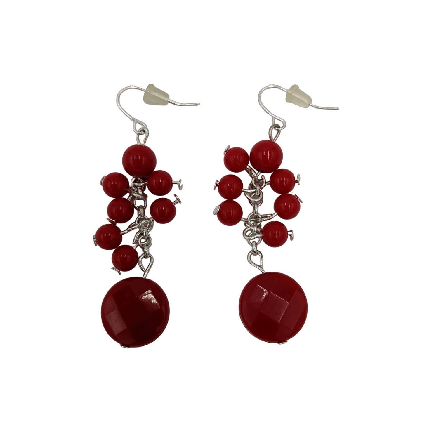 Dangle Drop Earrings Women Red Fashion Dazzling Elegant Classy Fashion Jewelry