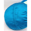 Asian Throw Pillows Pair Embroidered Blue Satin Round Decorative Tea Time