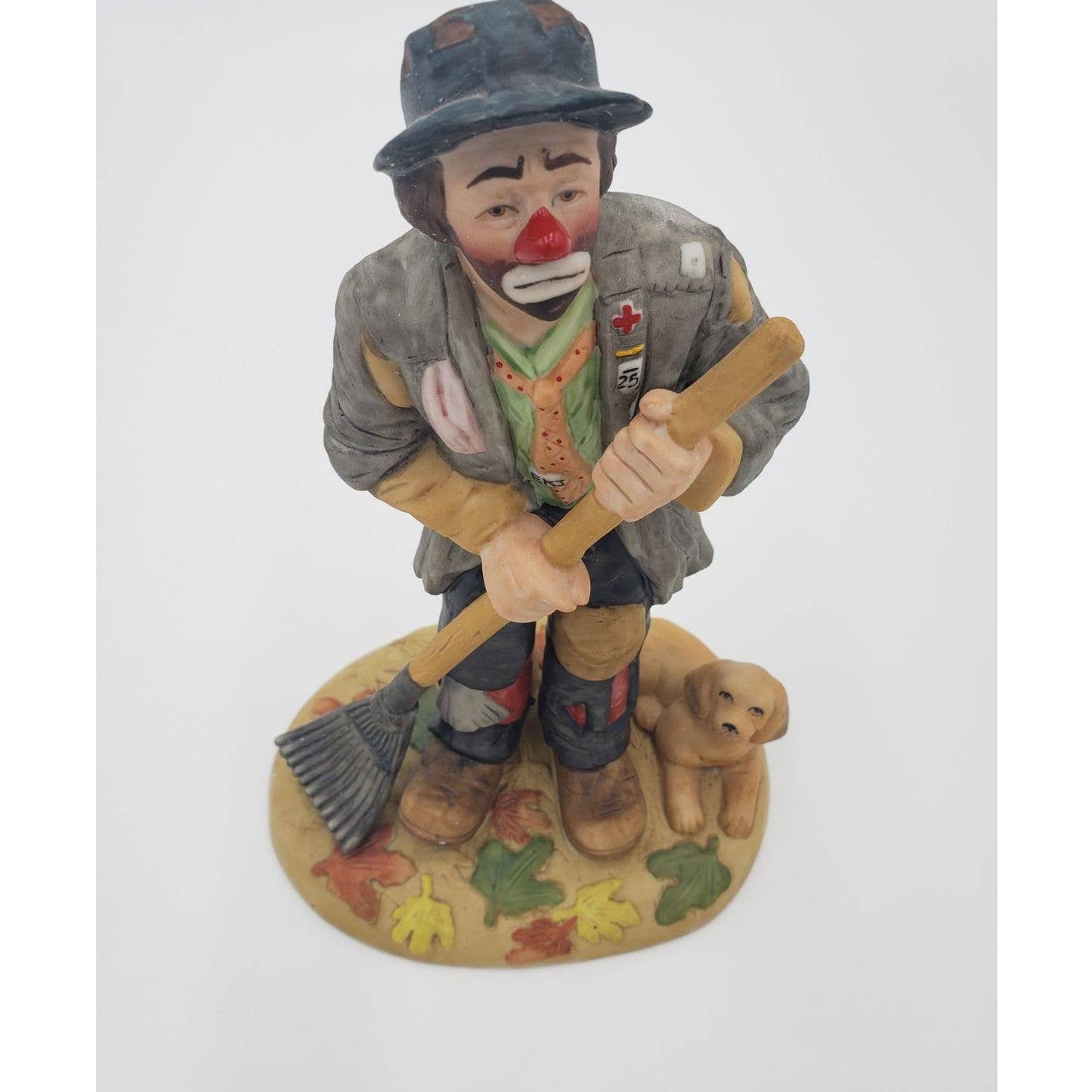 Flambro Emmett Kelly Jr 4 Season Collection Clown Figurine Autumn 9534 Limited