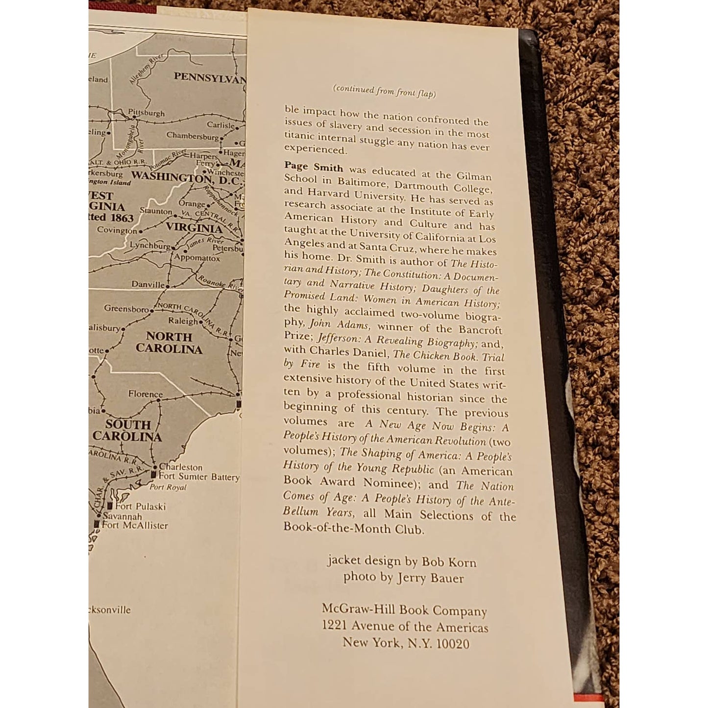 A Peoples History United States By Page Smith Vol 1,2,3,5,7 Historical Vintage
