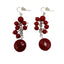 Dangle Drop Earrings Women Red Fashion Dazzling Elegant Classy Fashion Jewelry