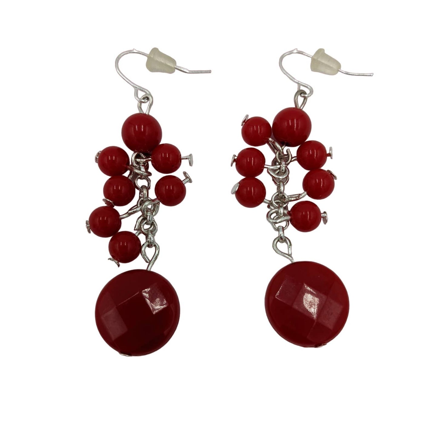 Dangle Drop Earrings Women Red Fashion Dazzling Elegant Classy Fashion Jewelry
