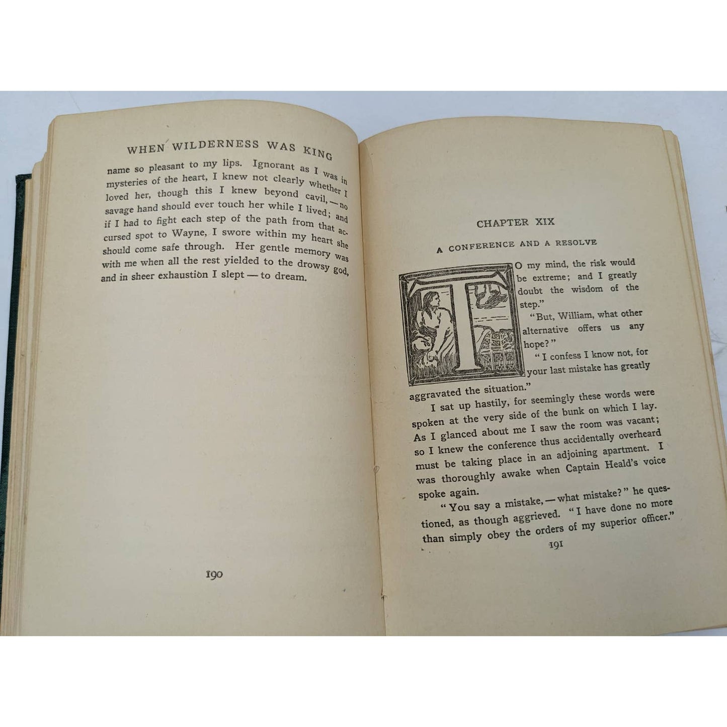 When Wilderness Was King Illinois Country By Randall Parrish Antiquarian 1905