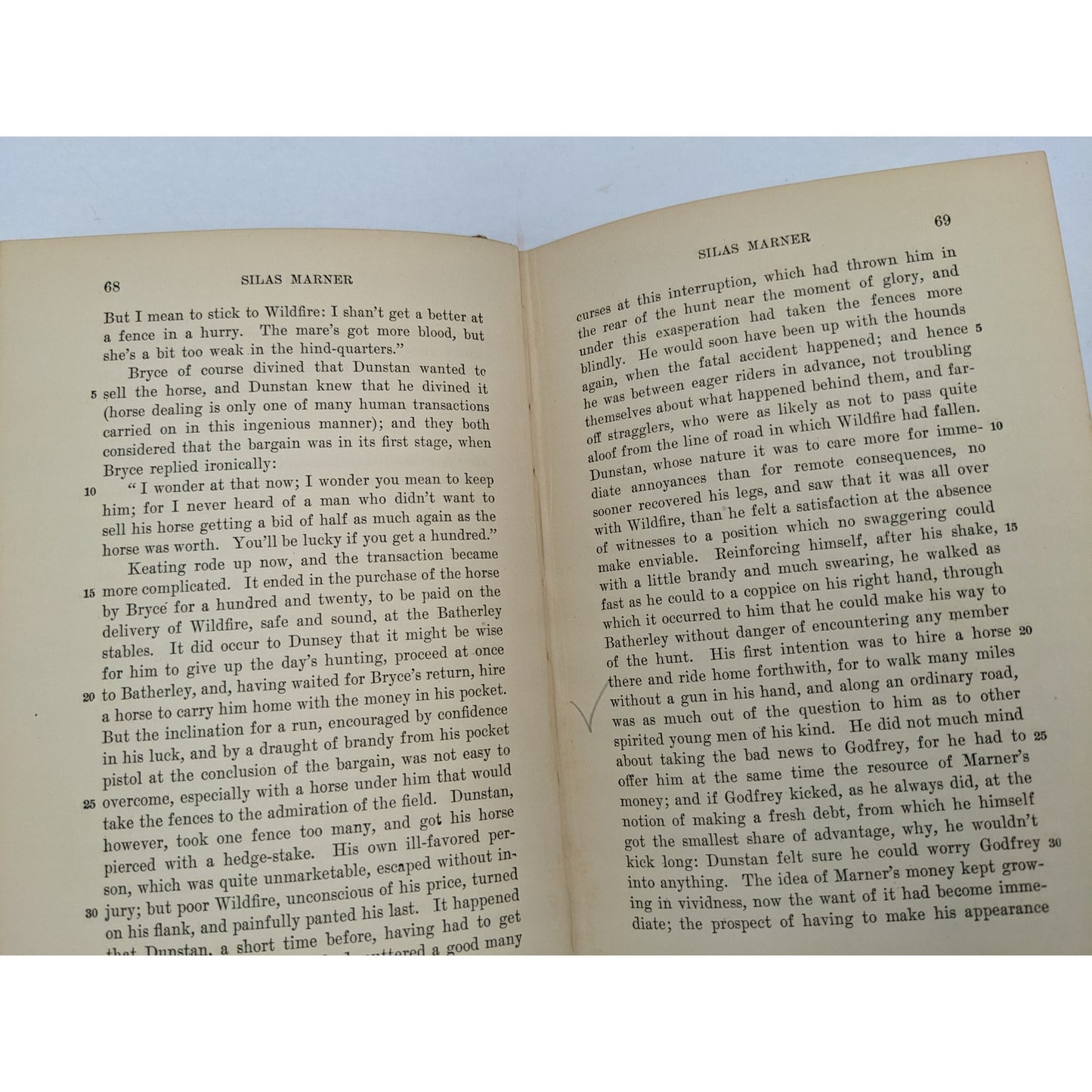 Silas Marner By George Eliot Victorian Author Antiquarian Antique Novel 1909