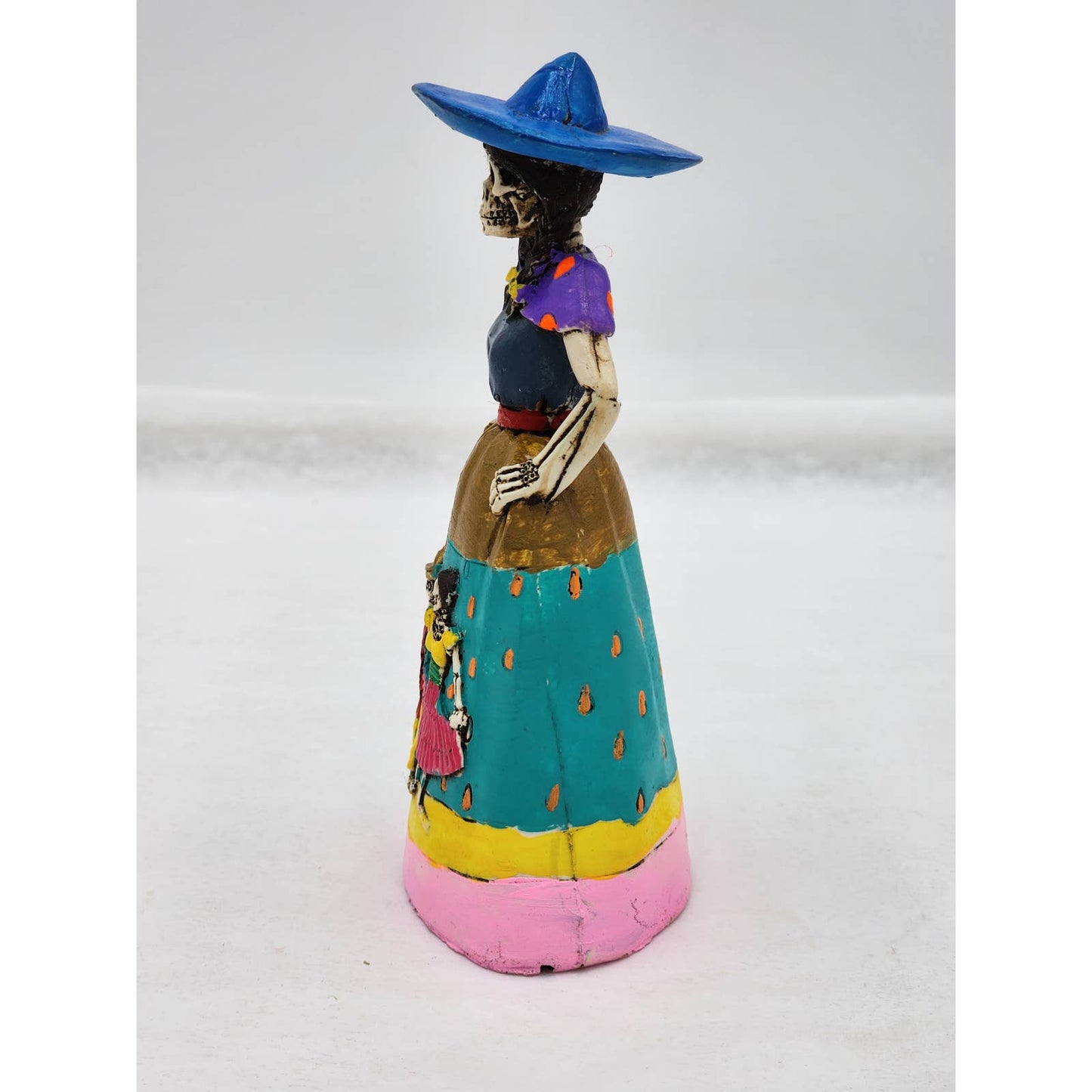 Day Of the Dead Skeleton Queen Mexican Sugar Skull Calavera Folk Art Halloween