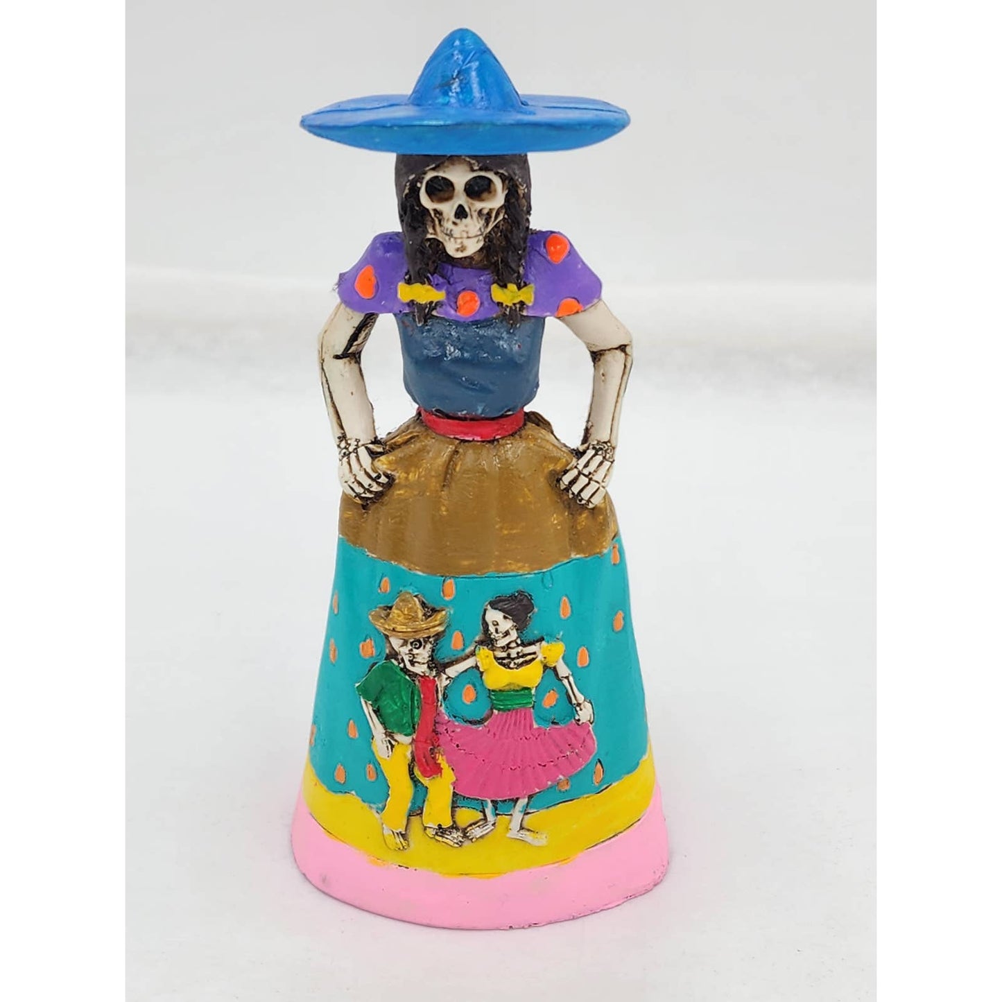 Day Of the Dead Skeleton Queen Mexican Sugar Skull Calavera Folk Art Halloween