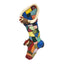 Christmas Stocking Vintage Carol Rardon Wall Hanging Decoration Colorful 13"