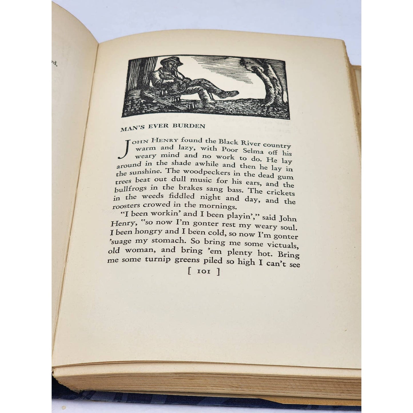 John Henry By Roark Bradford First Edition Vintage 1931