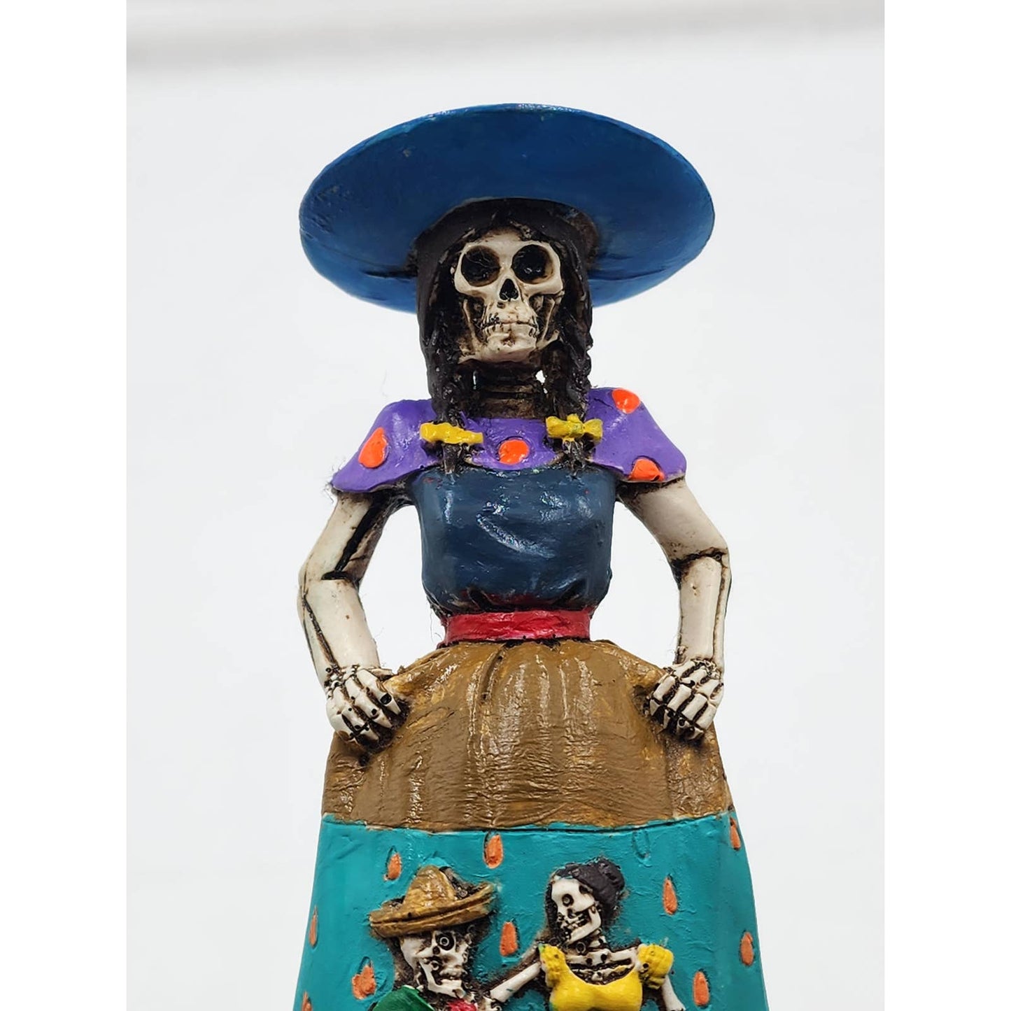 Day Of the Dead Skeleton Queen Mexican Sugar Skull Calavera Folk Art Halloween