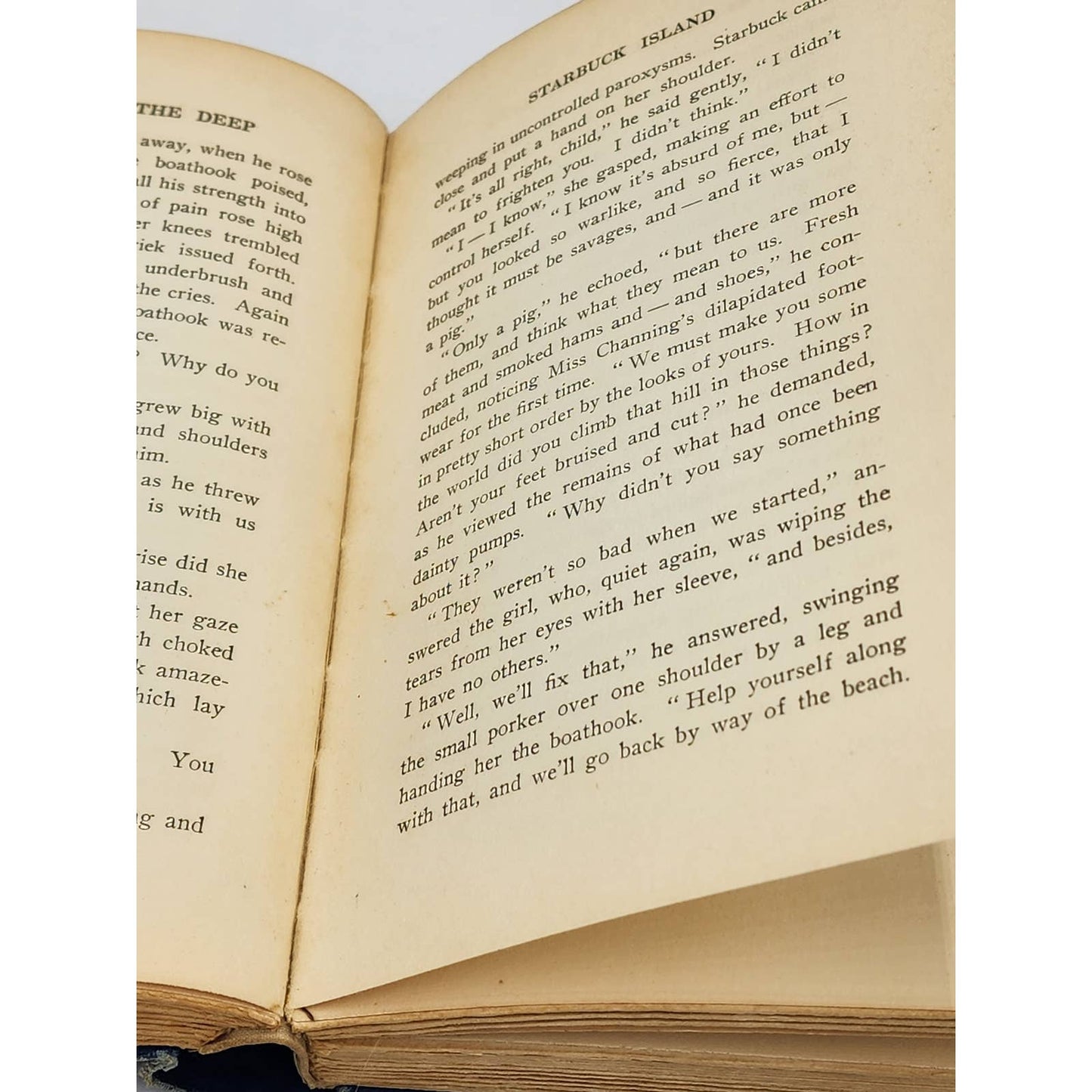 The Cradle Of The Deep By Jacob Fisher Adventure Novel Antiquarian 1912