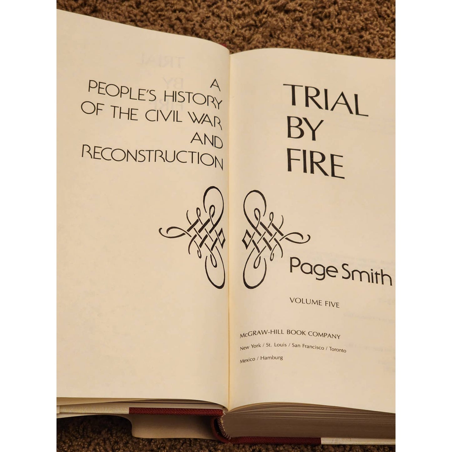 A Peoples History United States By Page Smith Vol 1,2,3,5,7 Historical Vintage