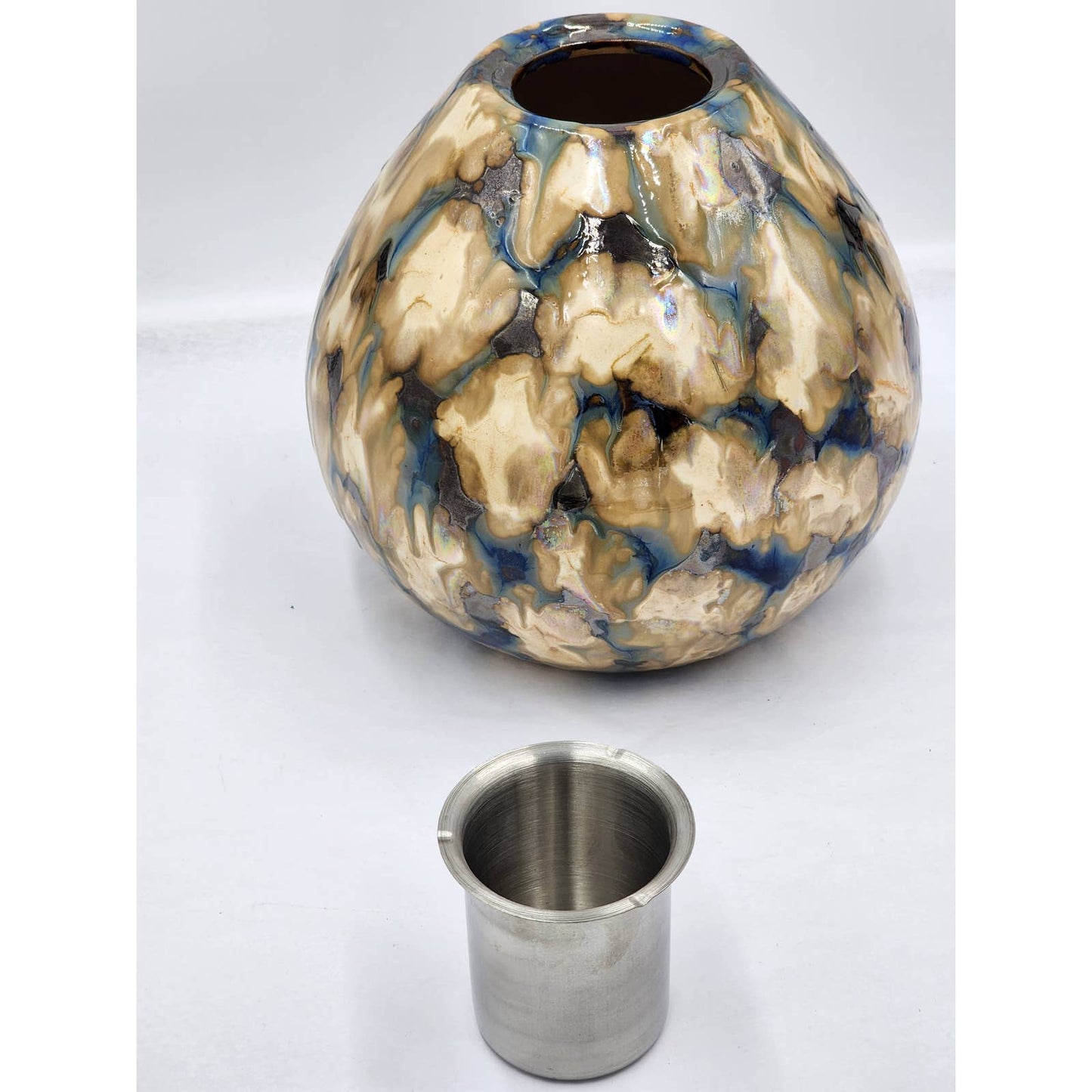 Planter For Plants Garden Pot Stylish Earthy Colorful Home Decor 8"