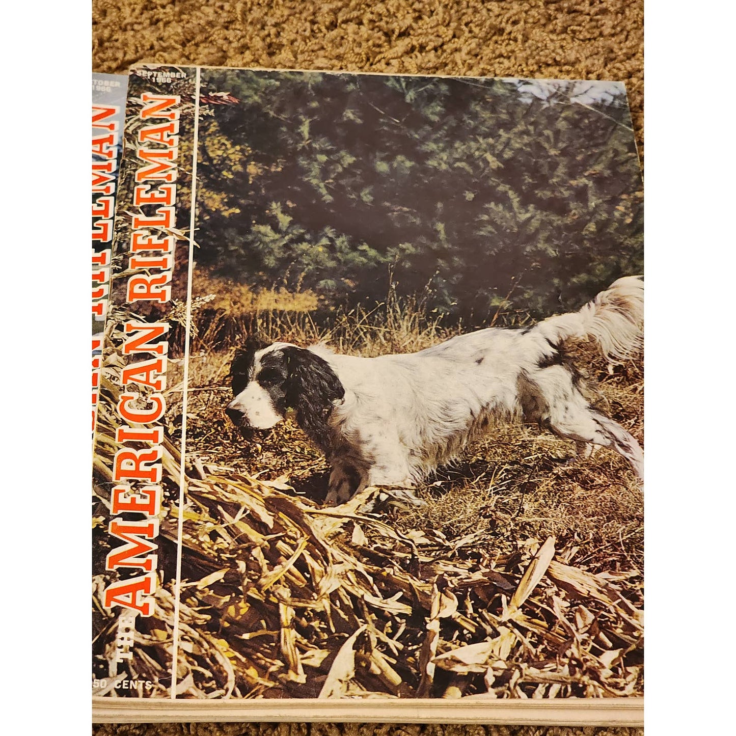 1966 The American Rifleman Magazine Lot 11 Vintage American History Hunting NRA