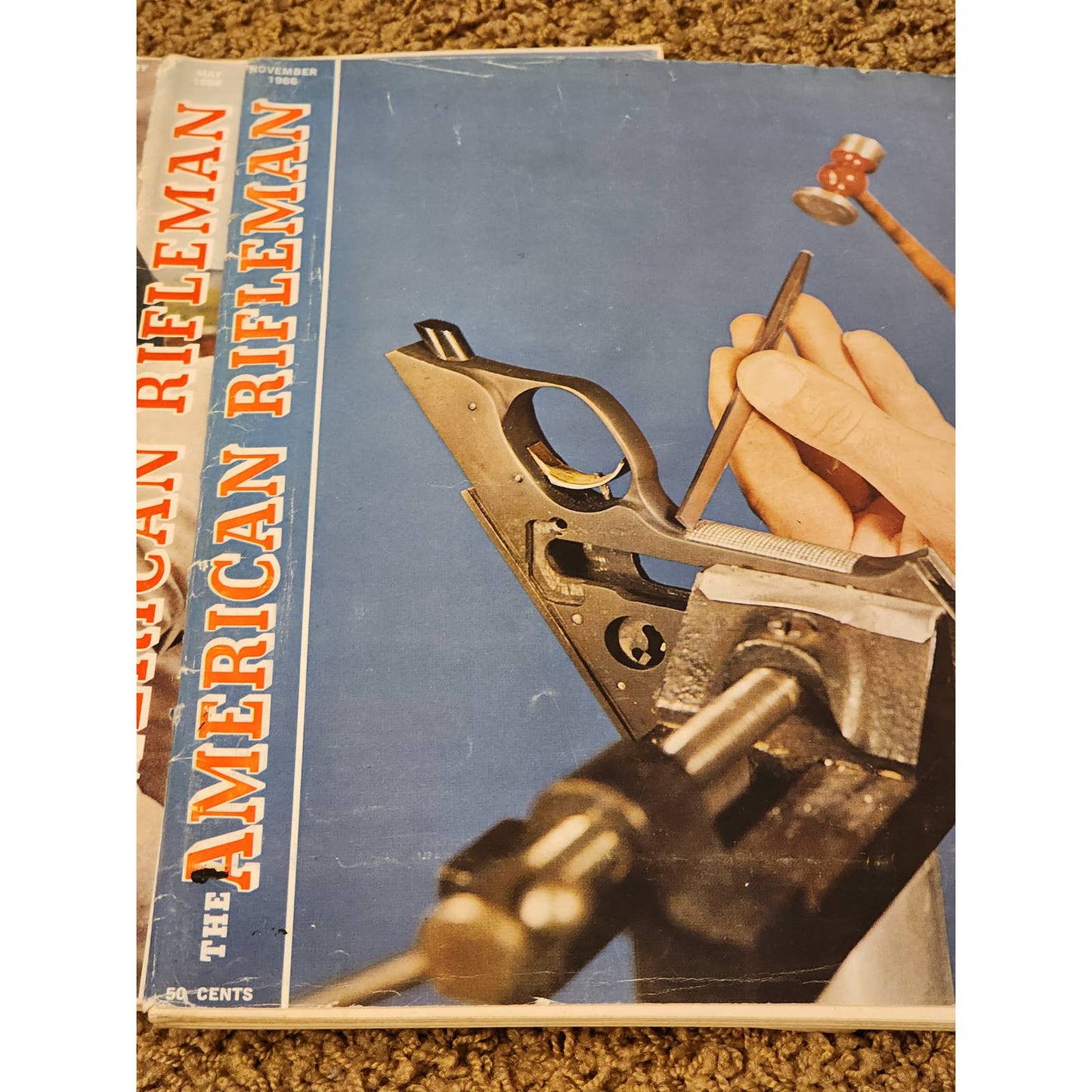 1966 The American Rifleman Magazine Lot 11 Vintage American History Hunting NRA