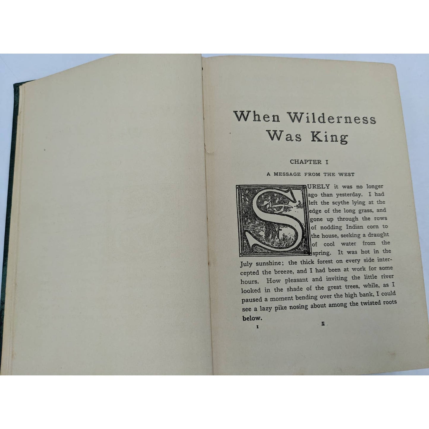When Wilderness Was King Illinois Country By Randall Parrish Antiquarian 1905