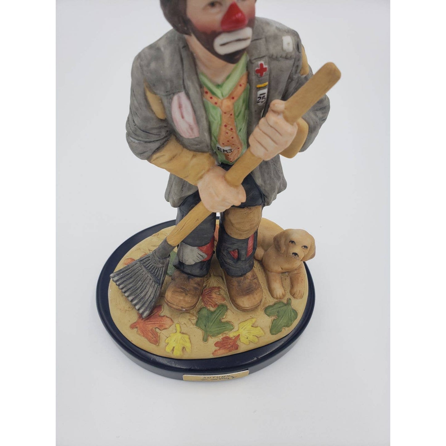 Flambro Emmett Kelly Jr 4 Season Collection Clown Figurine Autumn 9534 Limited