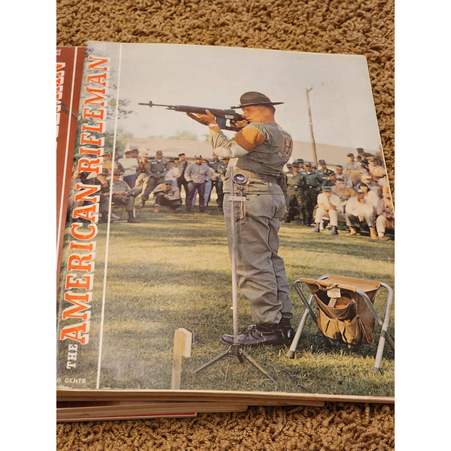 1965 The American Rifleman Magazine Lot 12 Vintage American History Hunting NRA