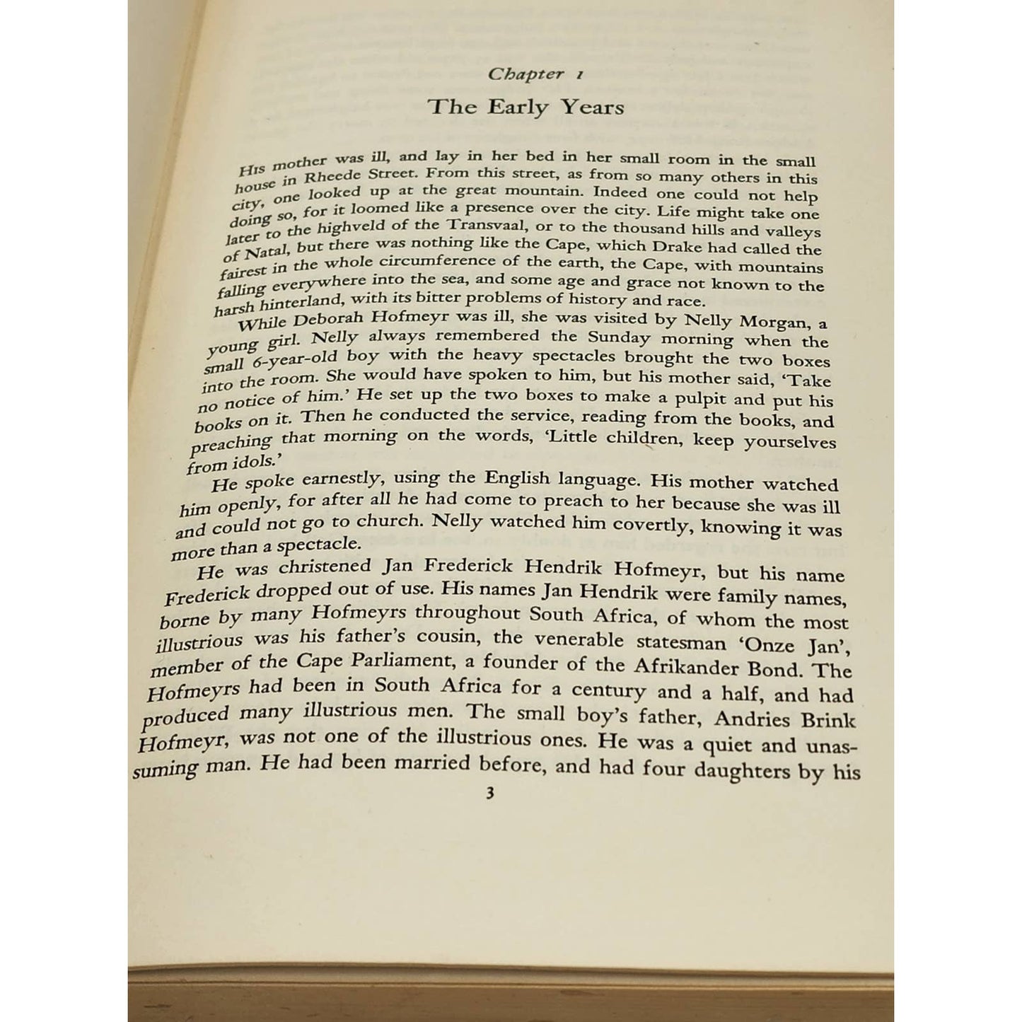 South African Tragedy The Life Times Of Jan Hofmeyer By Alan Paton Vintage 1965
