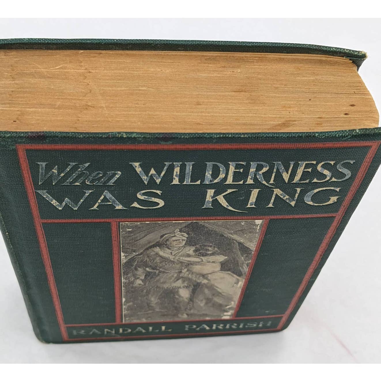When Wilderness Was King Illinois Country By Randall Parrish Antiquarian 1905