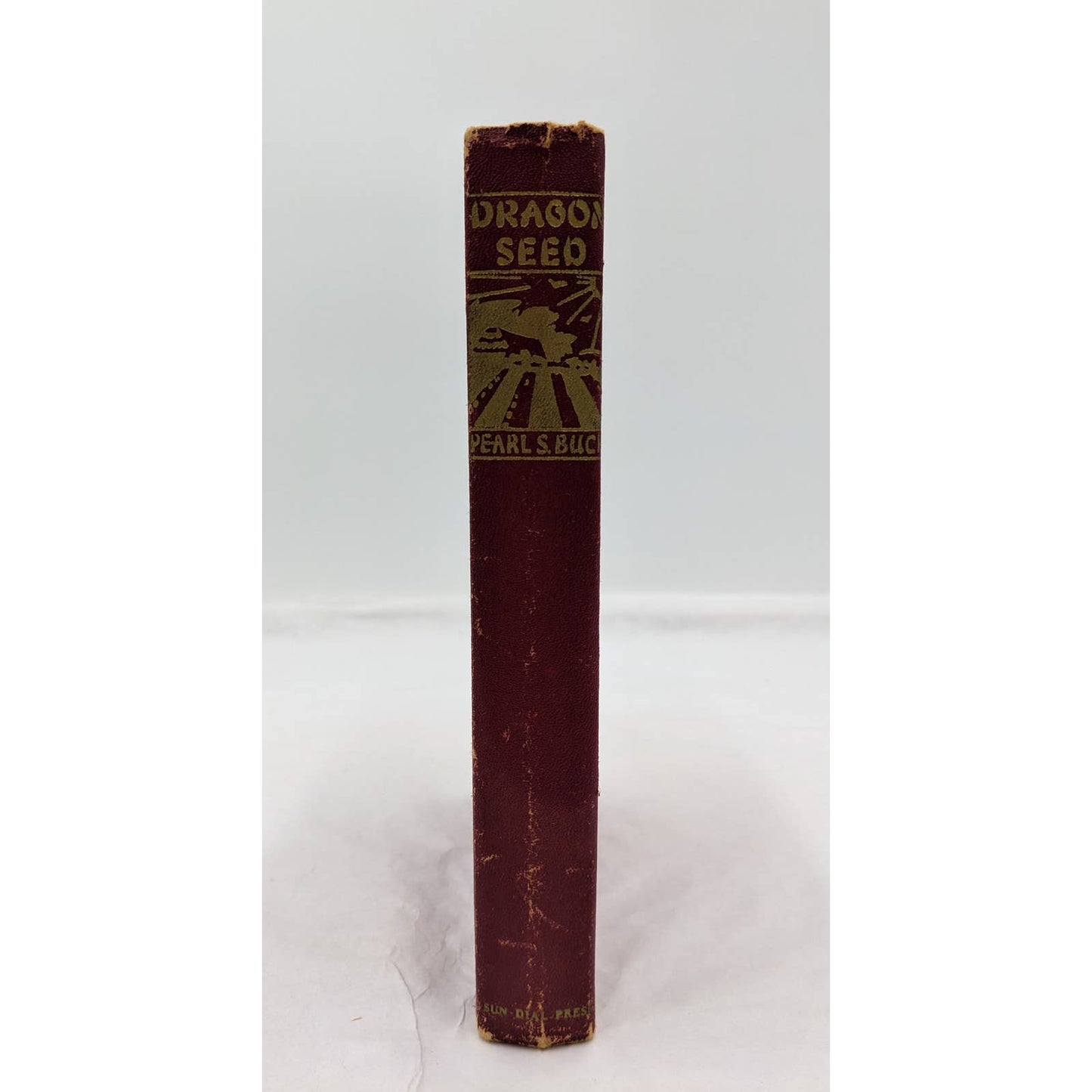 Dragon Seed By Pearl S. Buck Chinese Empress Tzu Hsi Vintage Book Novel 1943