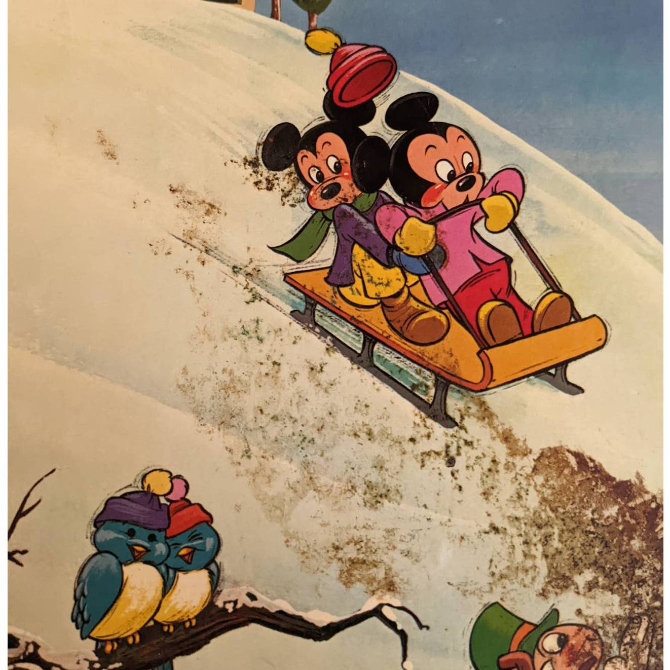 Vintage Walt Disney Story A Day For Every Day Of The Year Winter Bedtime Stories