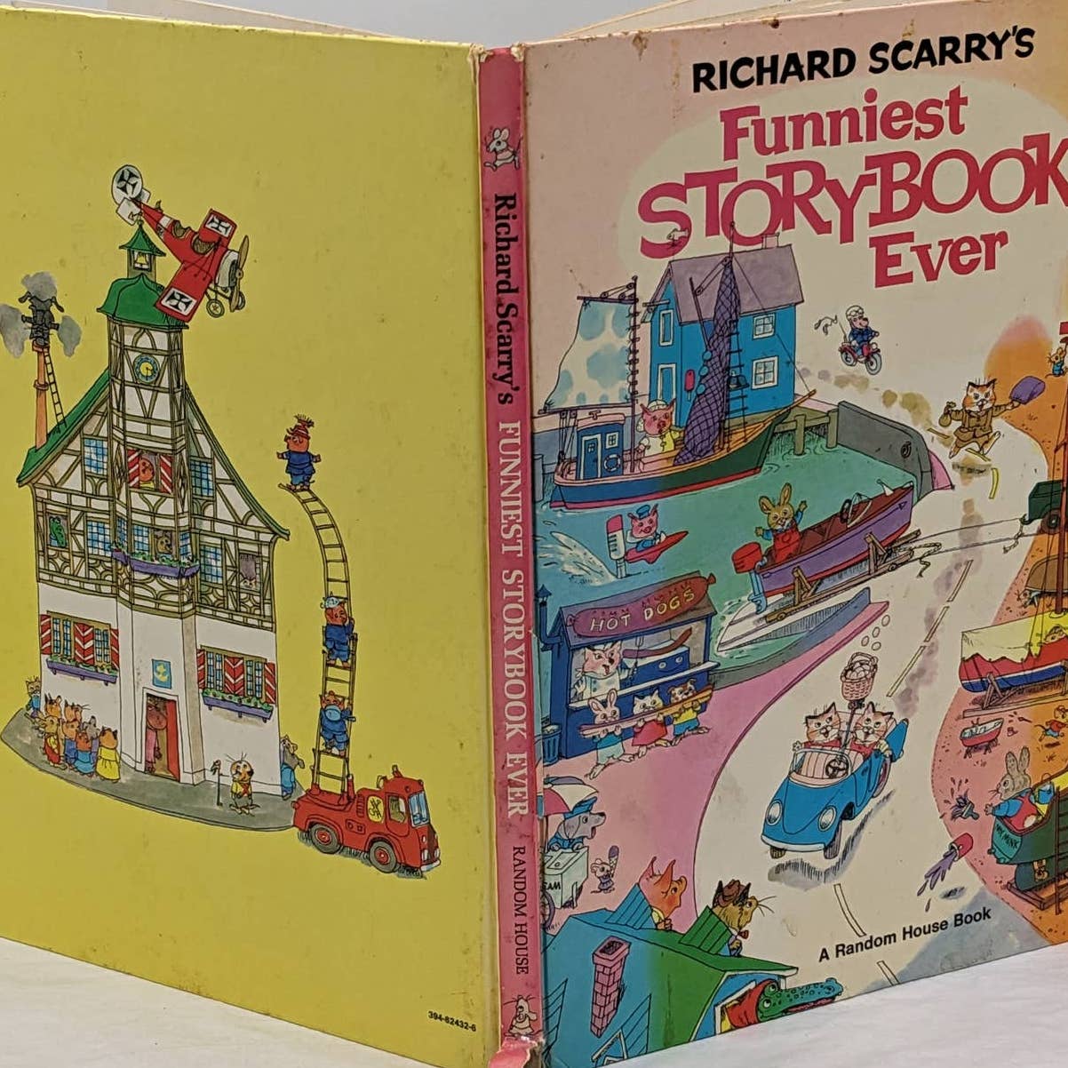 Richard Scarrys Funniest StoryBook Ever Vintage Childrens Bedtime Stories 1972