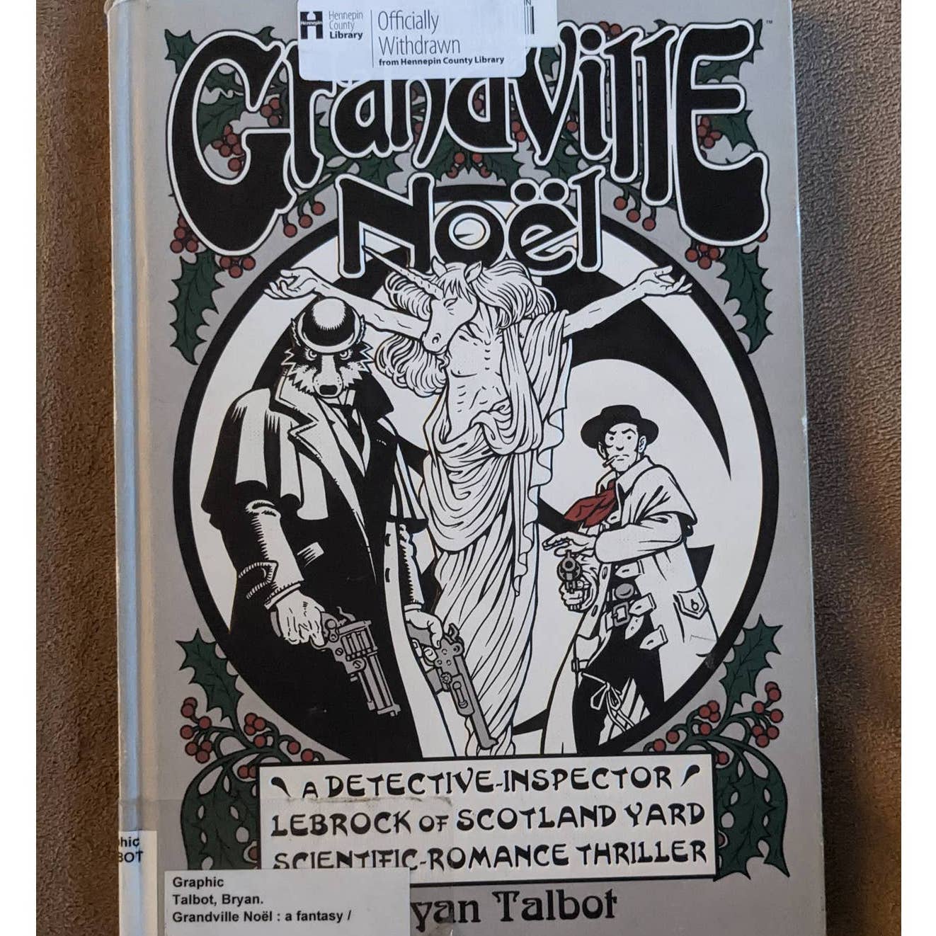 Grandville Noel A Fantasy Book By Bryan Talbot Dark Horse Comics Graphic Novel