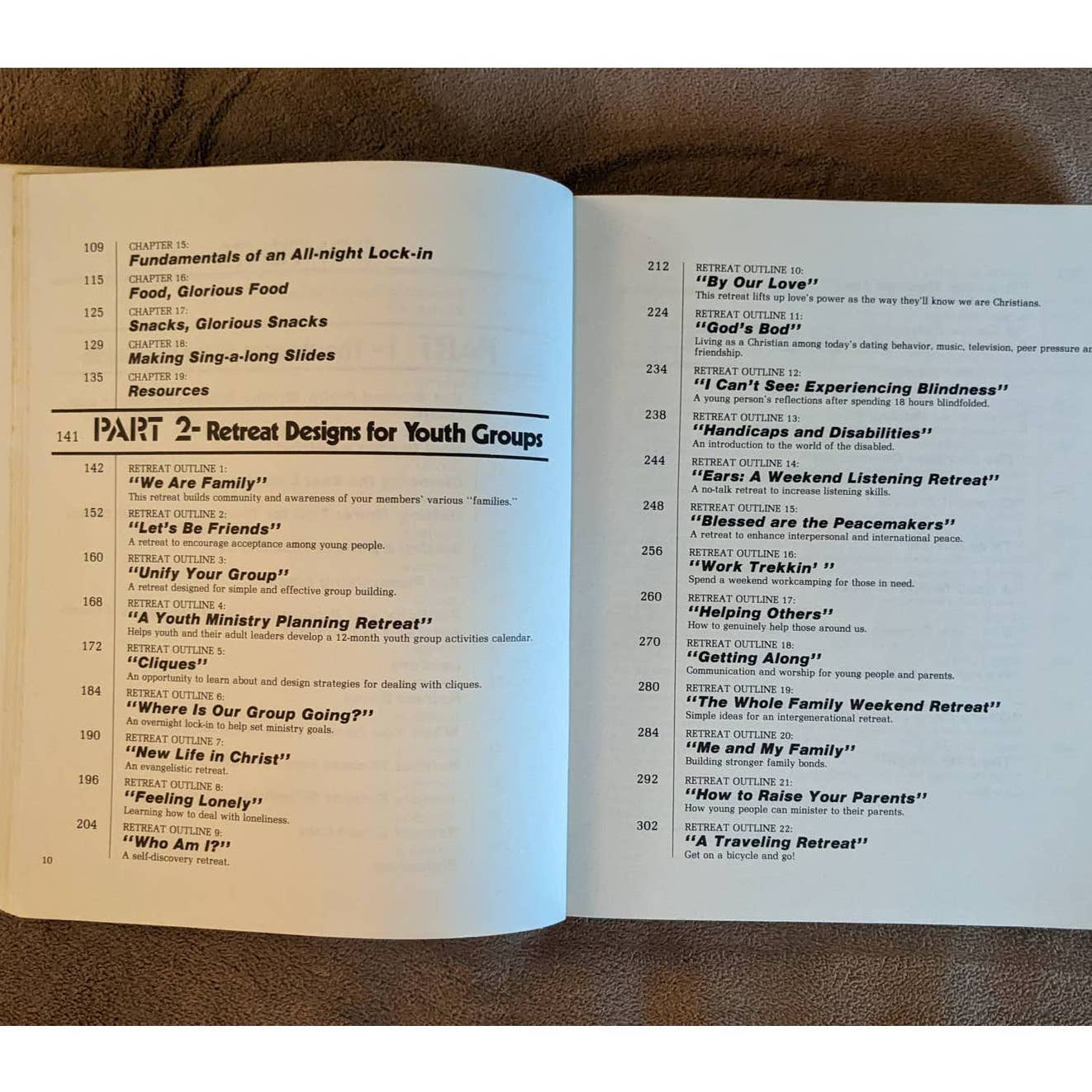 The Group Retreat Book:34 Retreat Designs for Youth Groups Planning Goals Budget