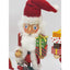 Nutcracker 14" Lot Set of 3 Ugly Christmas Sweater, Days Until Christmas, Santa