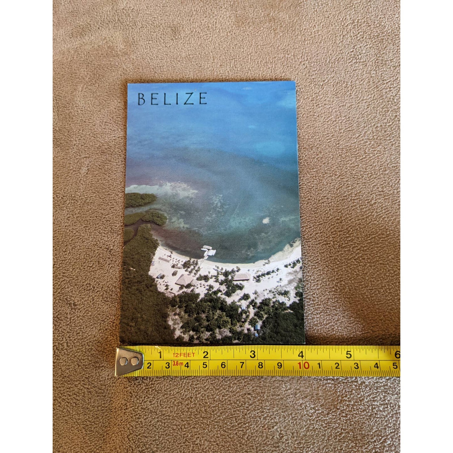 Vintage Belize Postcard Lot Sun Beach Resort Water Caye Lighthouse