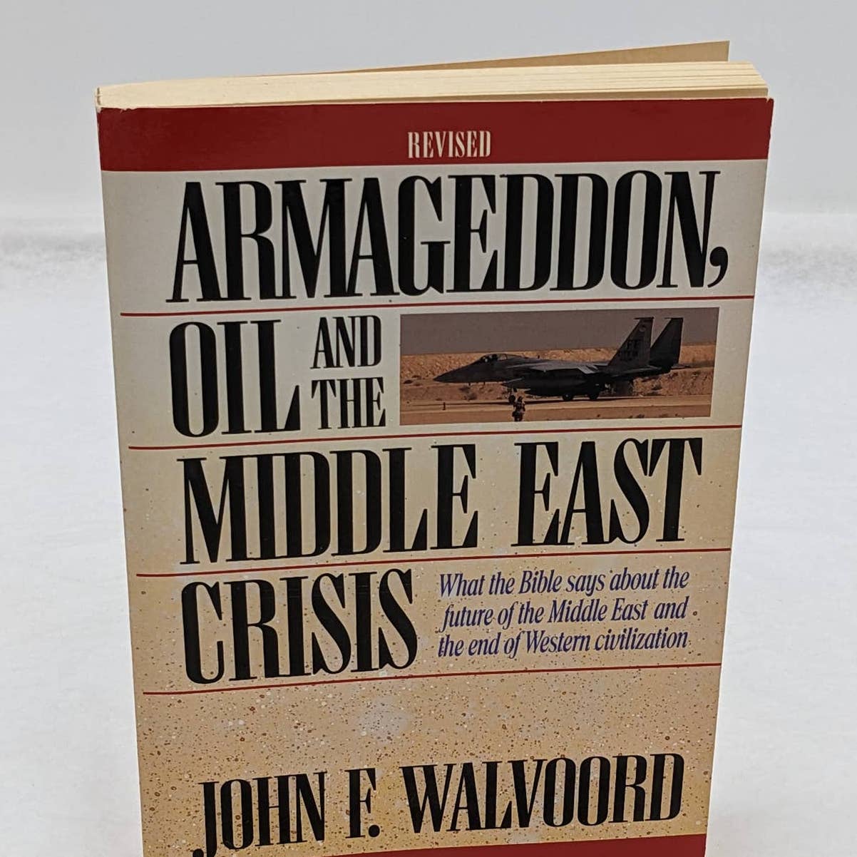 Armageddon, Oil, Middle East Crisis By John F. Walvoord Bible Prophecy Paperback