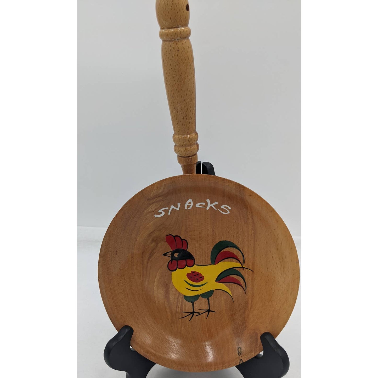 Japanese Rooster Snack Wooden Kitchen Wall Art Decorative 10"