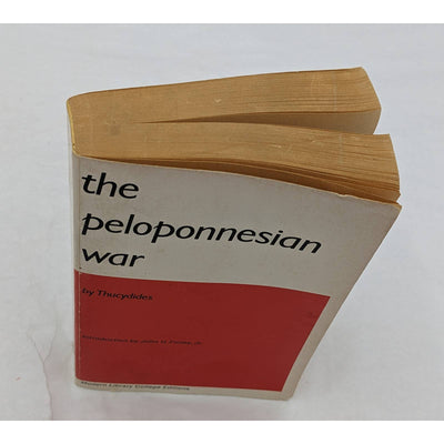 Peloponnesian War By Thucydides Library College Editions Vintage Paperback 1951