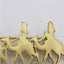 Merry Christmas Brooch Lot of 4 Joy Stickpin, Angel, Snowflake, Three Wise Man