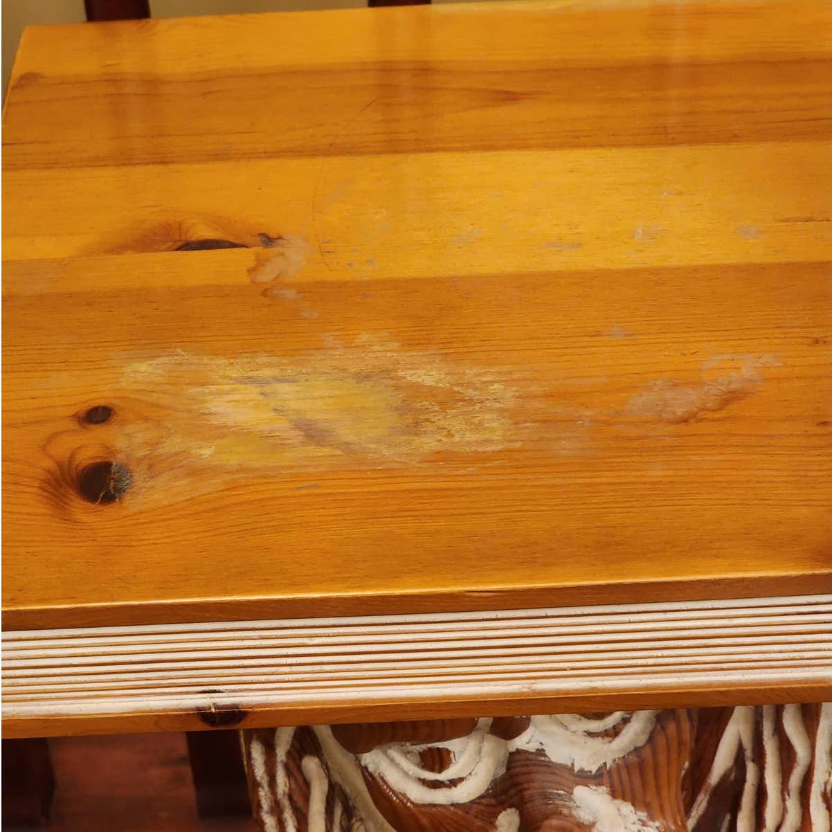 Monkey Vintage Side Table Book End Table Carved Wood Large Planter Spain 20"