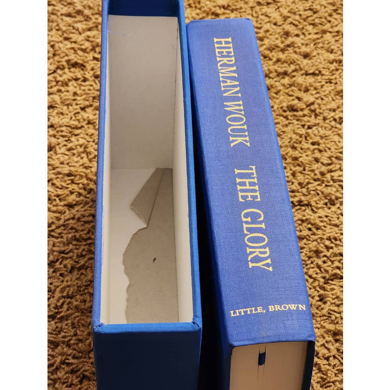 Vintage Herman Wouk The Glory First Edition Signed W/Slipcase Jewish Historical