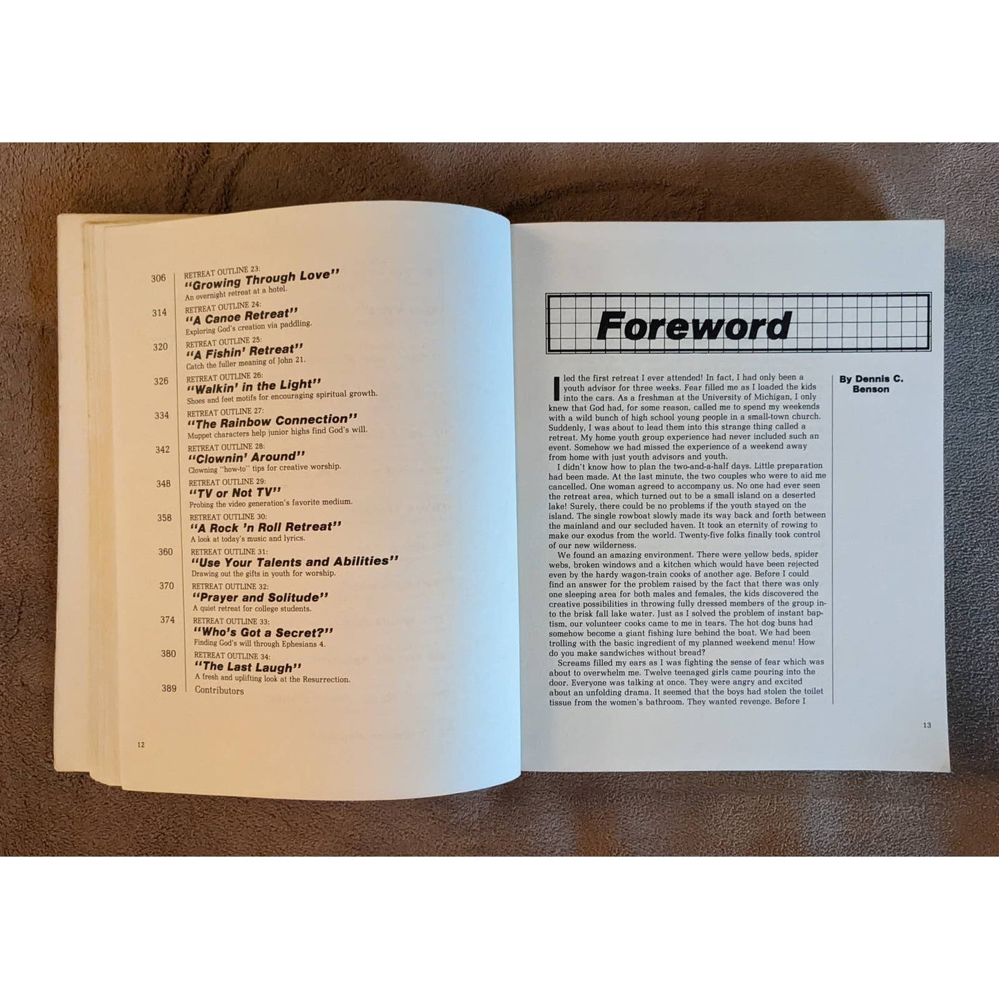 The Group Retreat Book:34 Retreat Designs for Youth Groups Planning Goals Budget