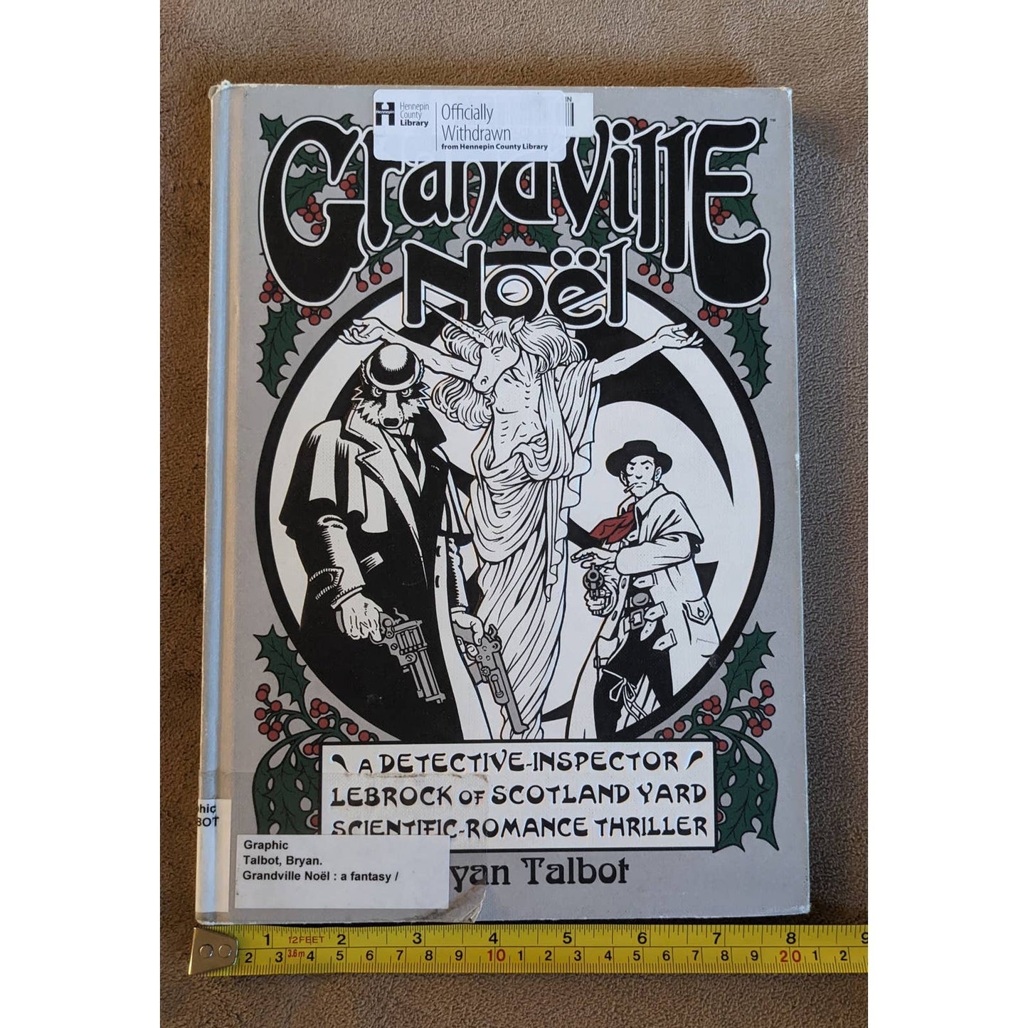 Grandville Noel A Fantasy Book By Bryan Talbot Dark Horse Comics Graphic Novel