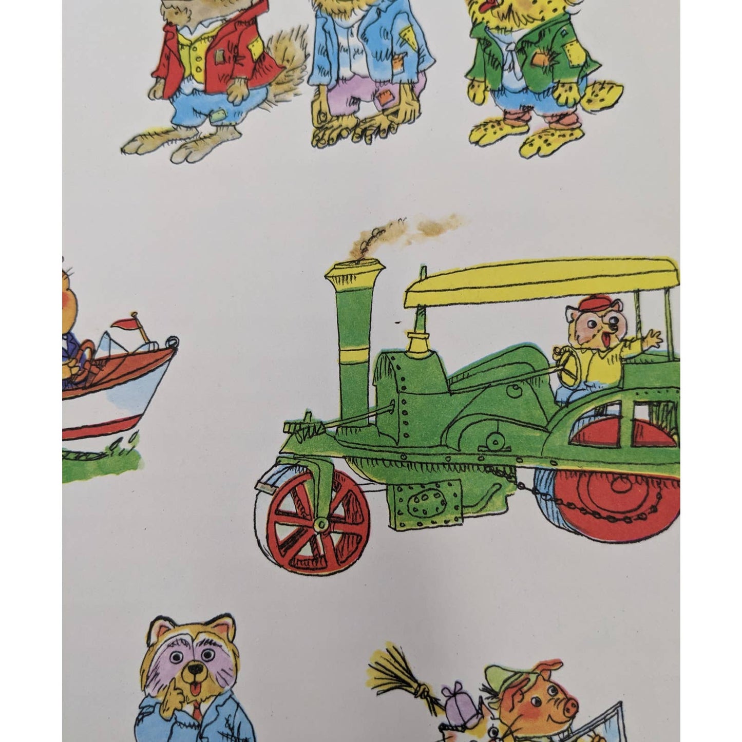 Richard Scarrys Funniest StoryBook Ever Vintage Childrens Bedtime Stories 1972