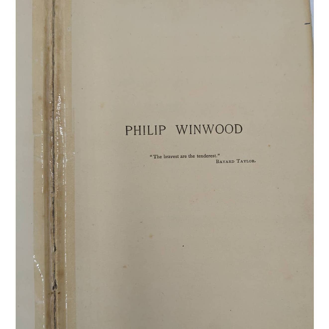 Philip Winwood By Robert Neilson Stephens Antique Antiquarian Novel 1900