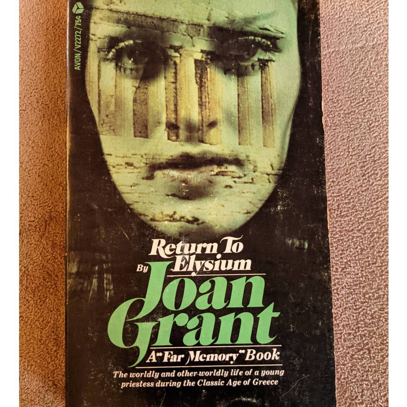 Return To Elysium By Joan Grant Paperback Vintage Historical Novel