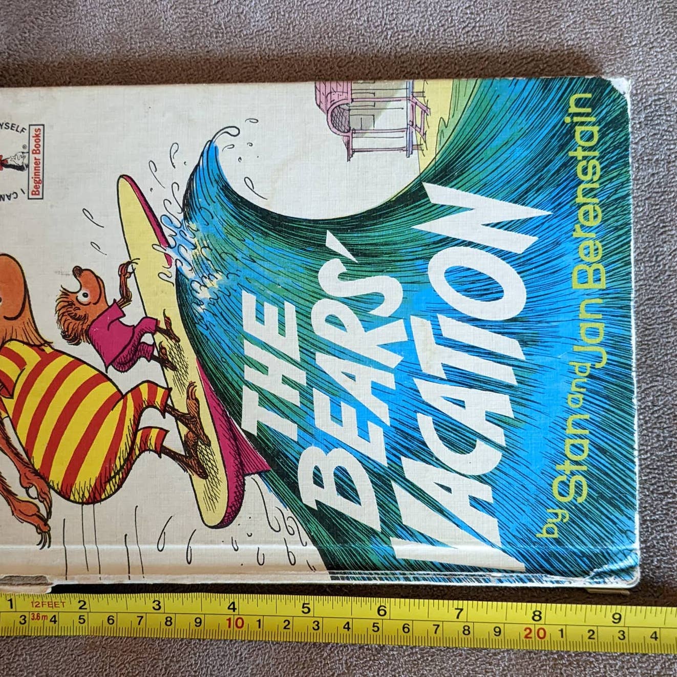 Vintage The Bears Vacation 1968 Book By Stan Jan Berenstain Childrens Beginner