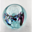 Paperweight Glass Vintage Art Glass Beautiful Multicolor Colorful 3"