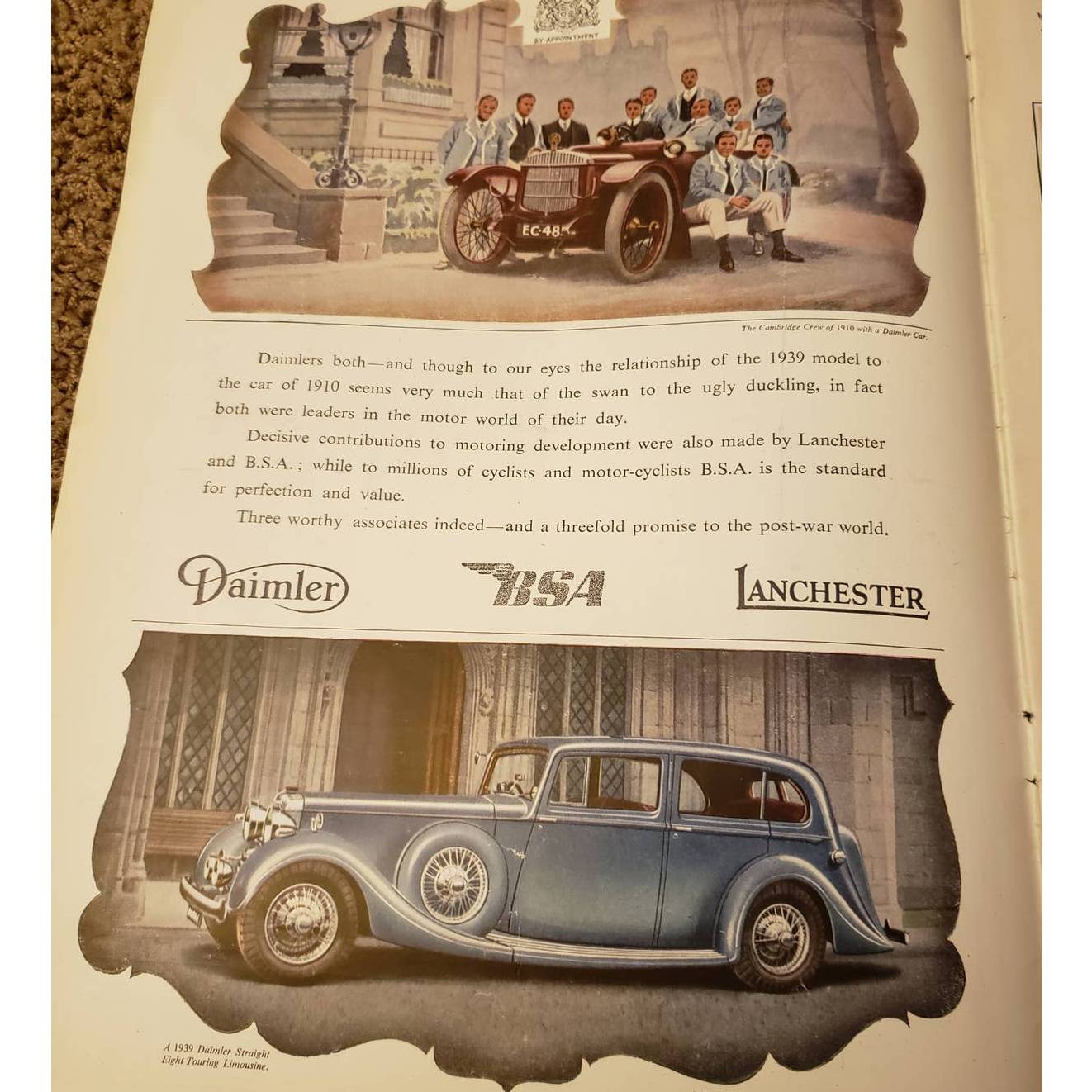 Illustrated London News Aug 29 1942 Raid Dieppe Daimler ad Focke-Wulf Churchill